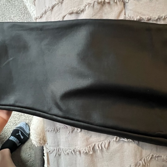 torrid Pants - New never worn Torrid black pleather legging